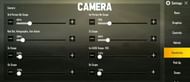 Camera settings